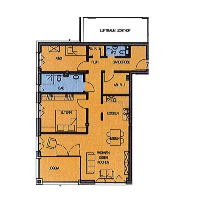 Grundriss Etagenwohnung Dortmund