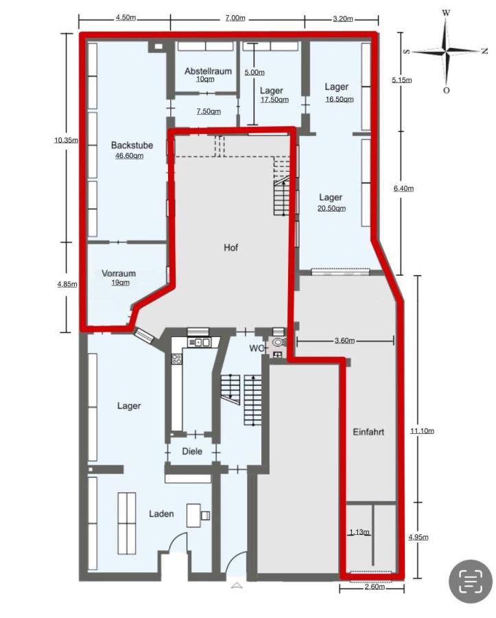 Grundriss Produktion Dortmund