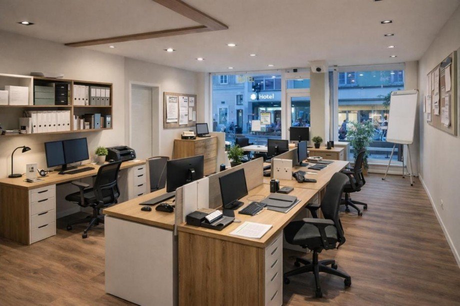 KI generiert Ladenlokal L�nen